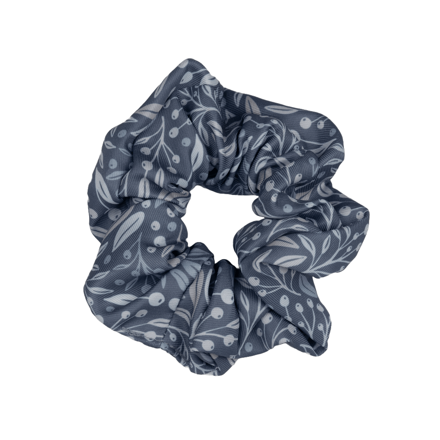 Berry Blue Hair Scrunchie