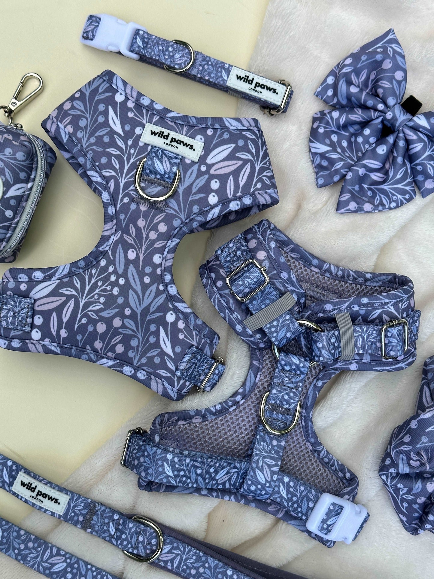 Berry Blue Adjustable Harness