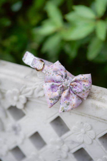 Vintage Violets Adjustable Collar