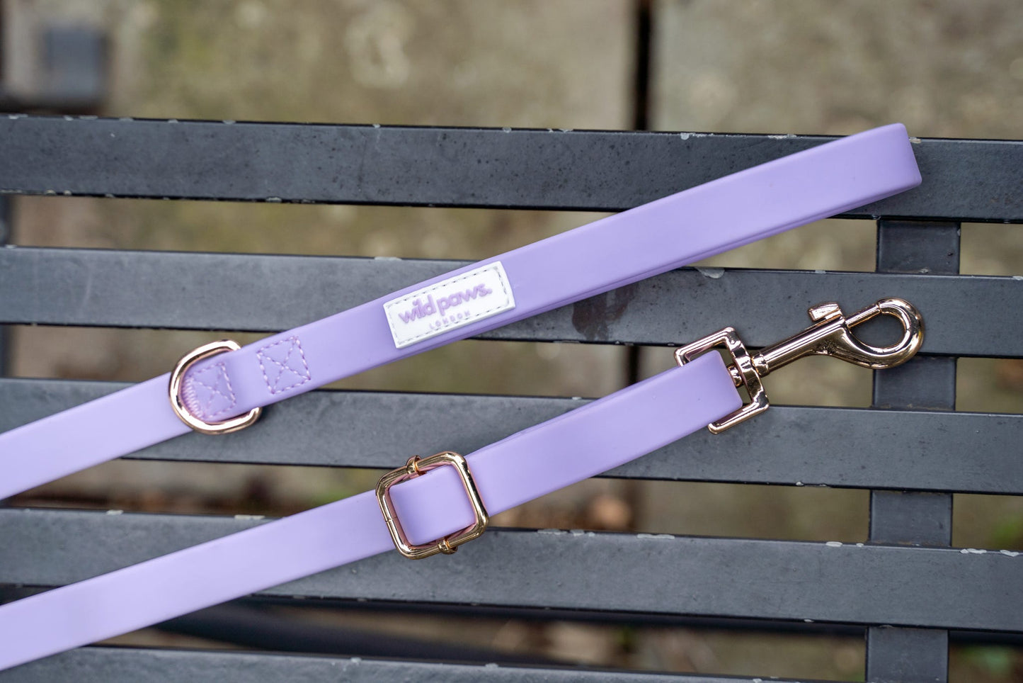 WildWear Waterproof Adjustable Lead - Wild Wisteria