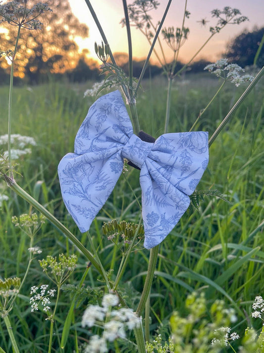 SECONDS - Wildflower Whispers Sailor Bow (read description)