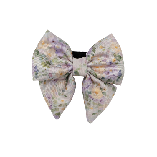 Vintage Violets Sailor Bow