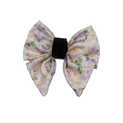 Vintage Violets Sailor Bow