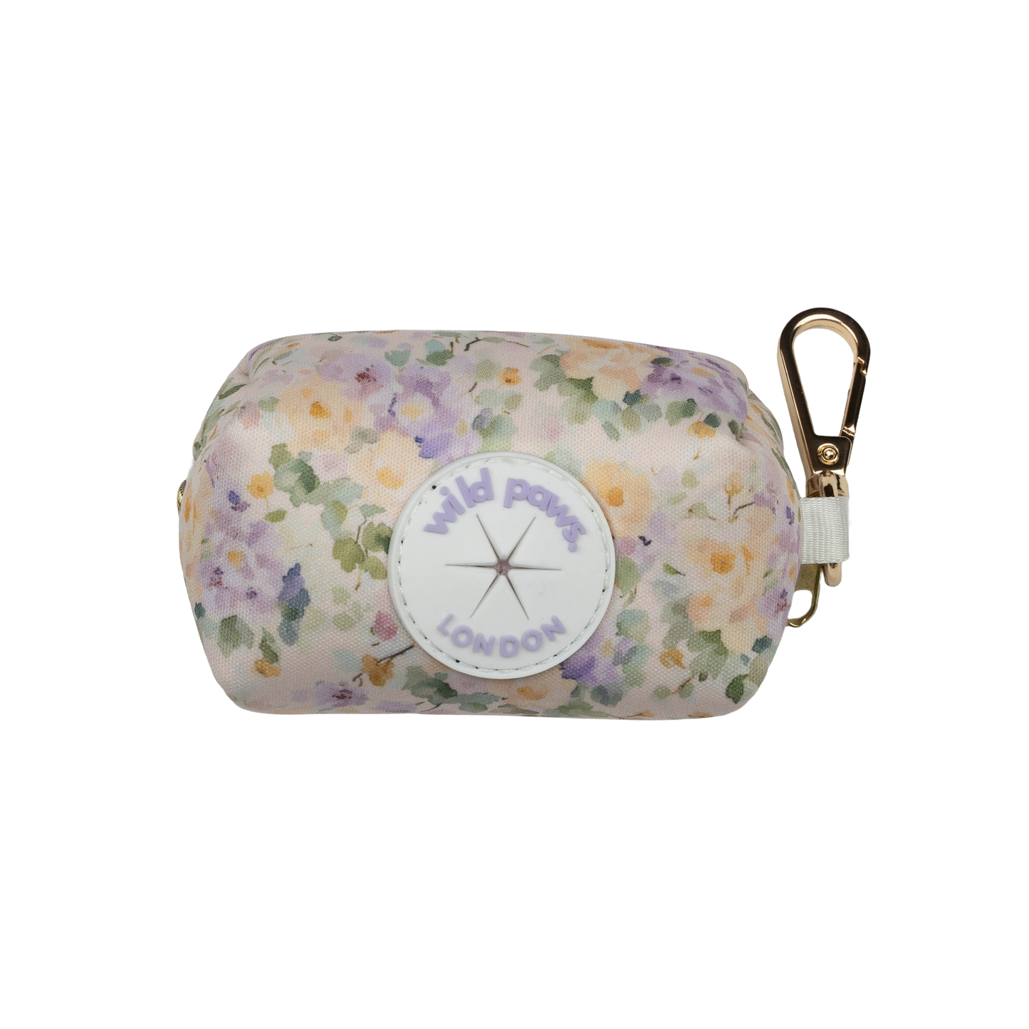 Vintage Violets Poo Bag Holder