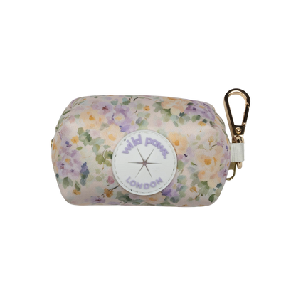 Vintage Violets Poo Bag Holder