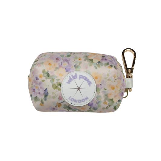 Vintage Violets Poo Bag Holder