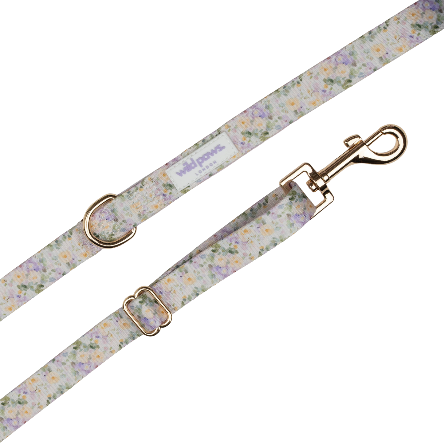 Vintage Violets Adjustable Lead (3ft-5ft)