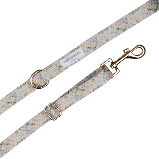Vintage Violets Adjustable Lead (3ft-5ft)