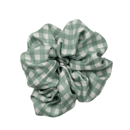 Matcha Milkshake Hair Scrunchie