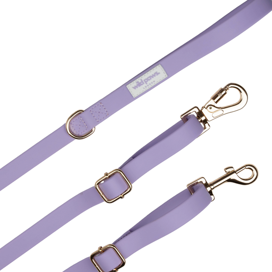 WildWear Waterproof Adjustable Lead - Wild Wisteria